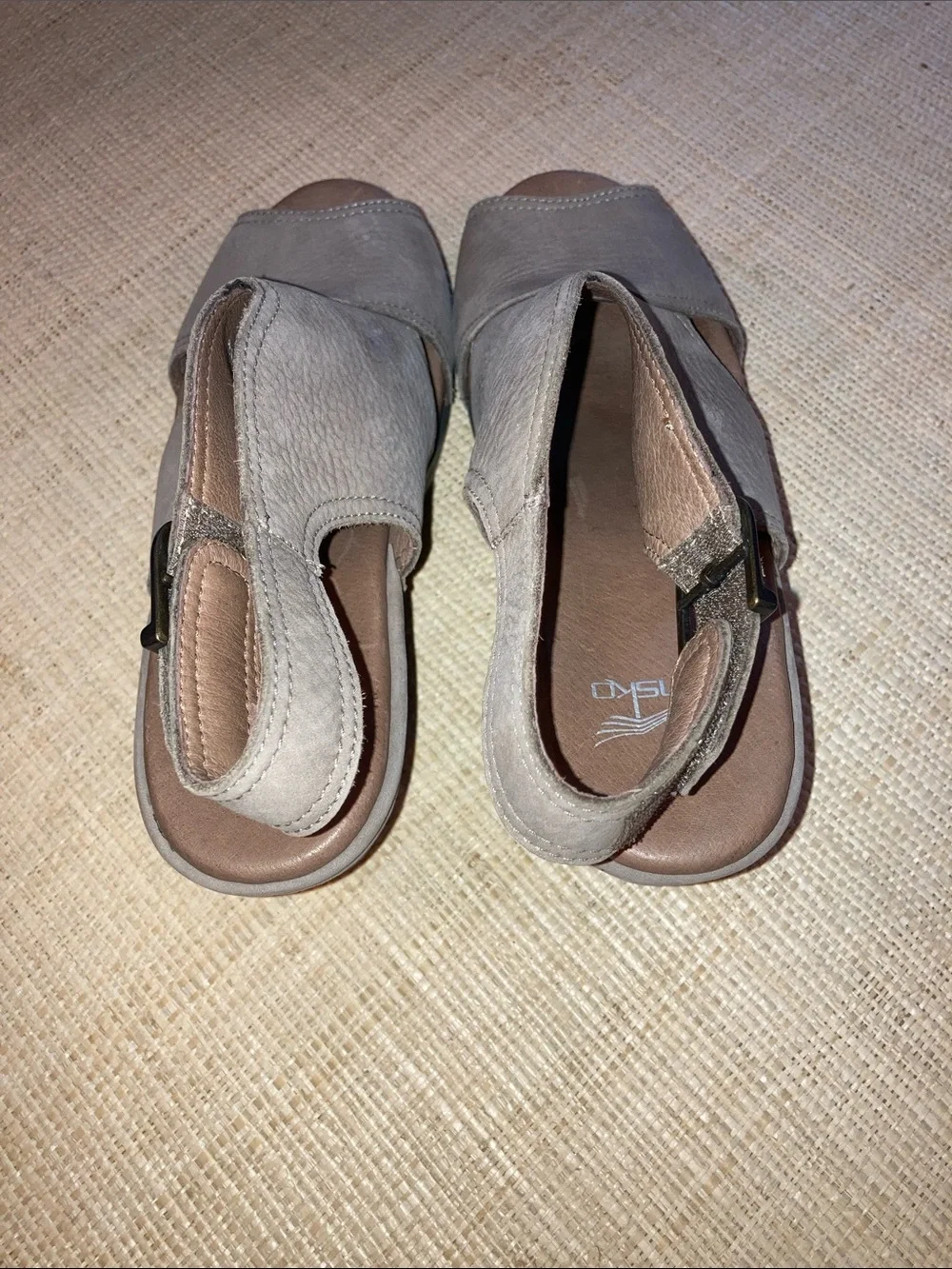 Dansko taupe suede
